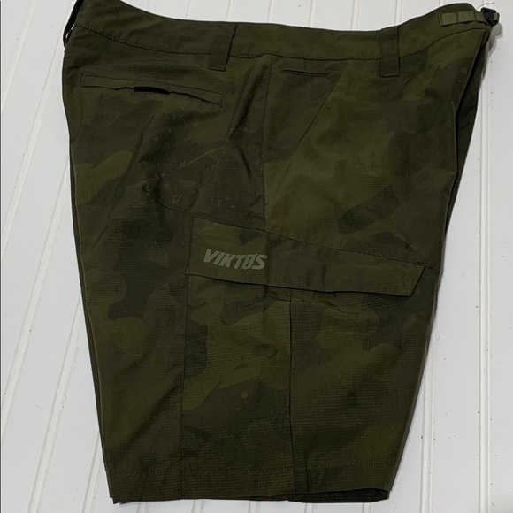 Viktos Operatus Green Camo Cargo Utility Short Size 38 Tech - Picture 5 of 11